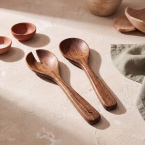 Acacia Salad Servers