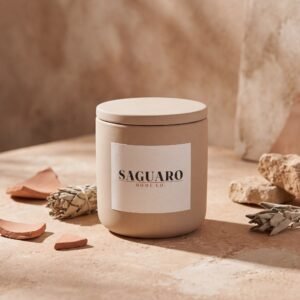 Mesquite & Amber Soy Candle