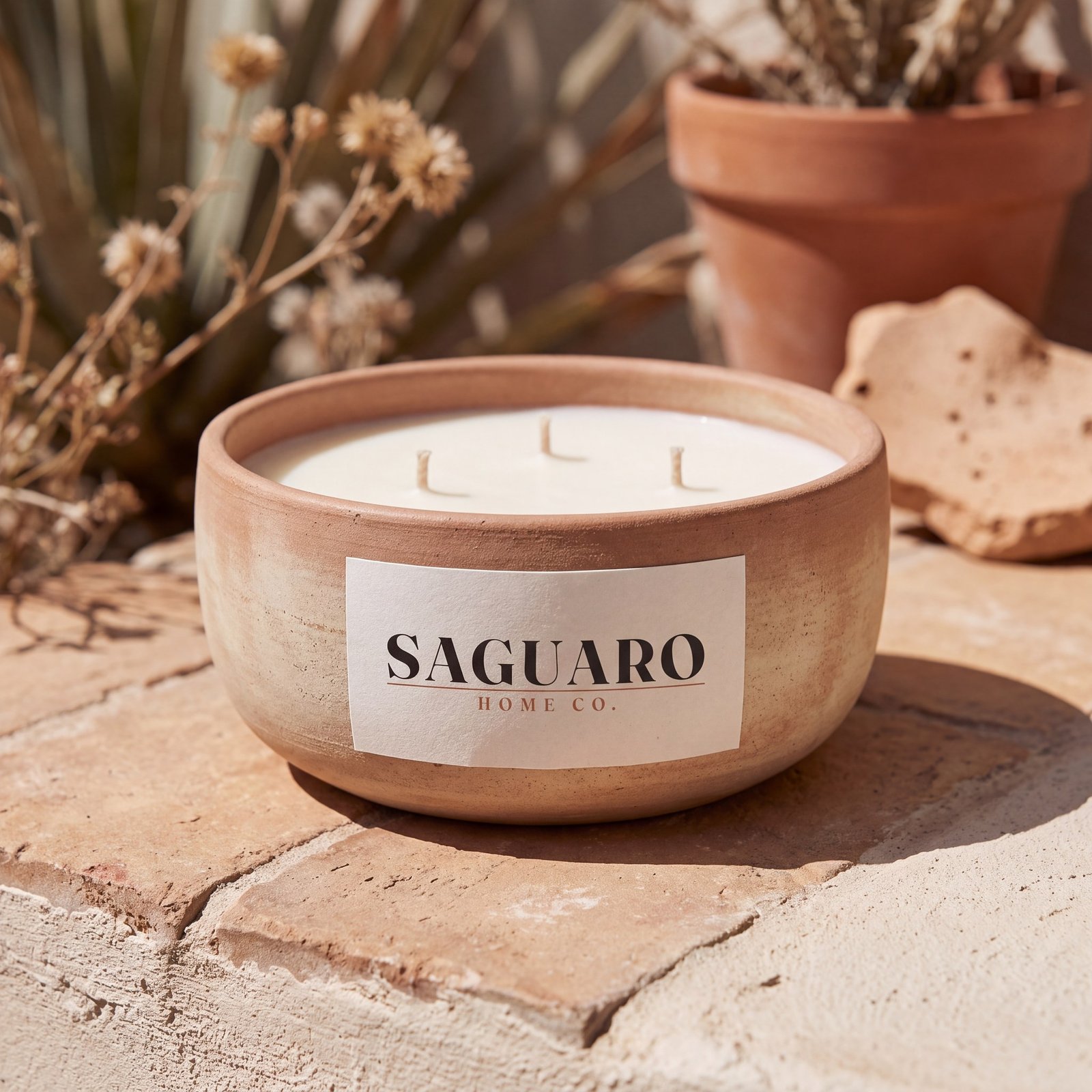 Palo Santo Three-Wick Candle