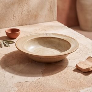 Reactive-Glaze Pasta Bowl