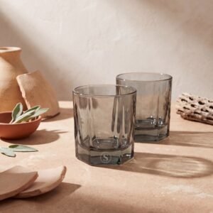 Smoke Rocks Glasses, Set of 2