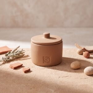 Stoneware Salt Cellar